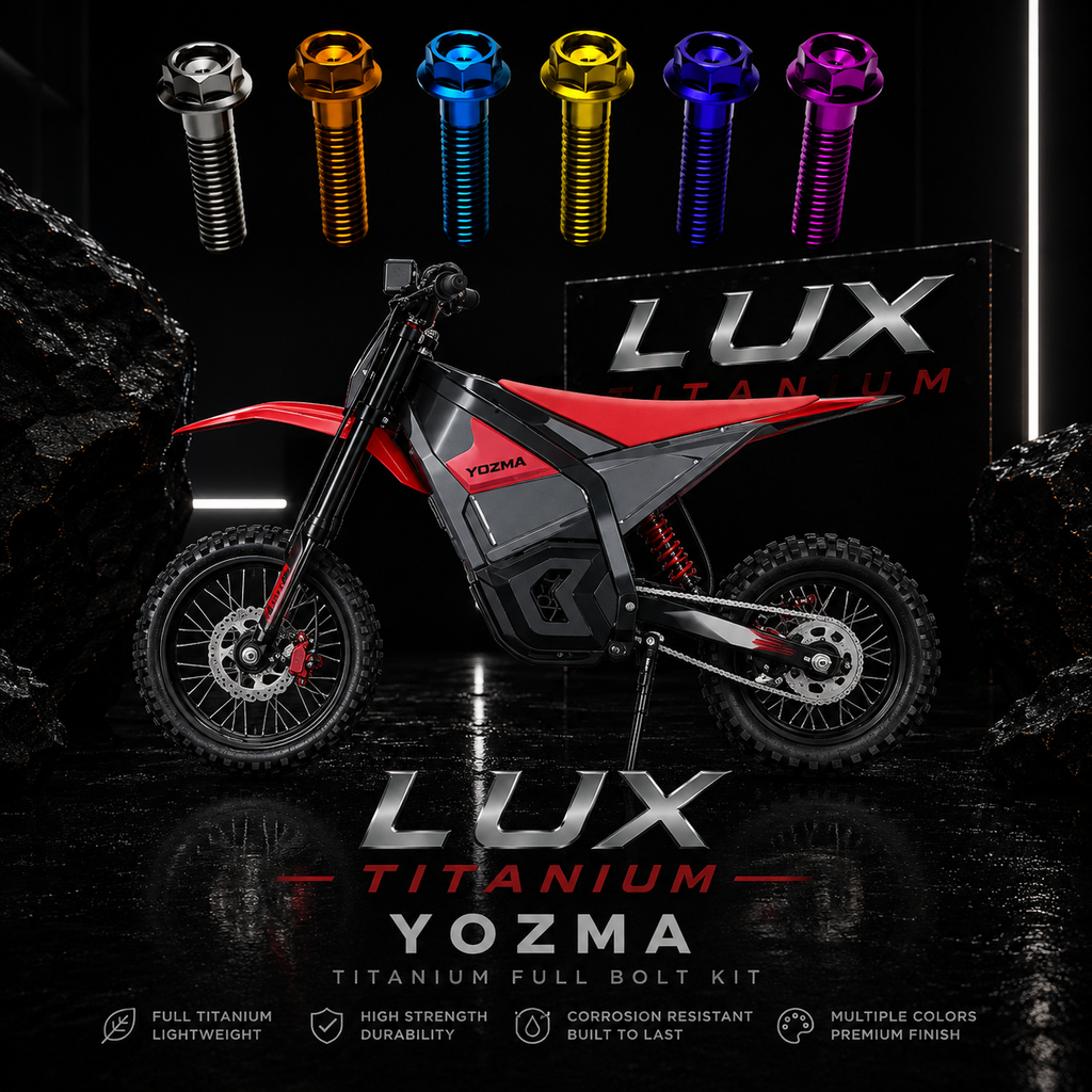 LUX Titanium — Yozma Titanium Full Bolt Kit