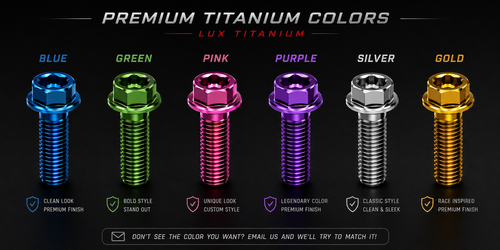LUX Titanium — Stark VARG Titanium Full Bolt Kit